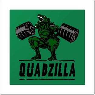 Quadzilla Posters and Art